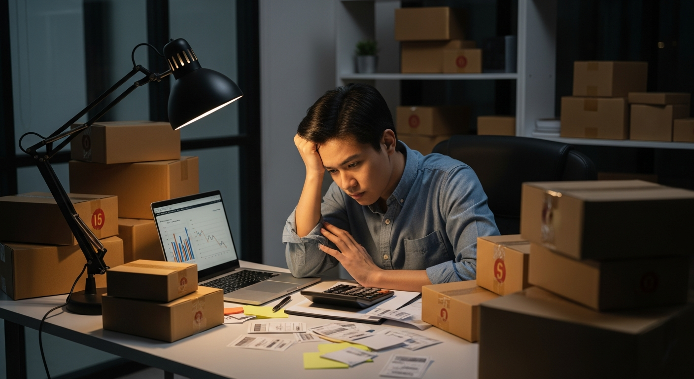 Boncos Akibat Biaya Admin Marketplace 2026 Naik? Begini Cara Hitung Laba Bersih yang Benar