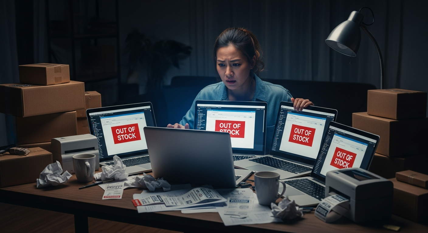 Mimpi Buruk Overselling: Cara Mencegah Stok Habis di Banyak Marketplace Sekaligus