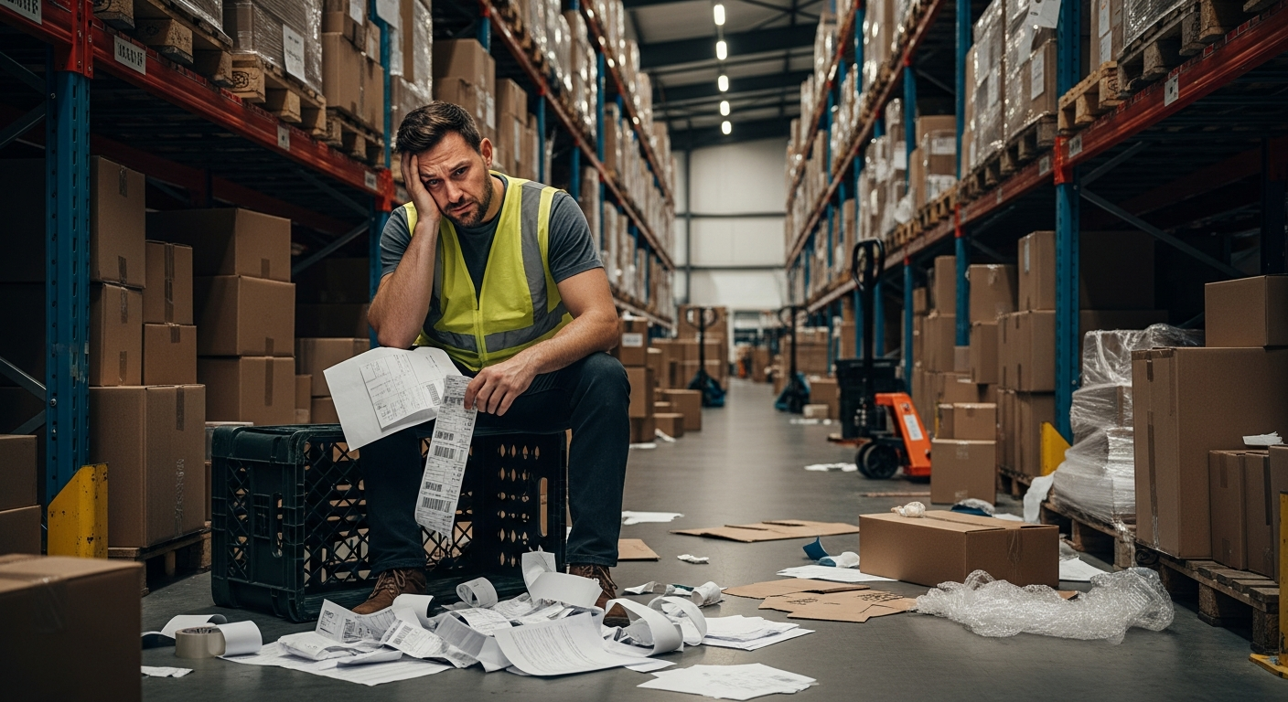 Awas Boncos! Cara Mengatasi Salah Kirim Paket Akibat Cetak Resi Manual di Gudang
