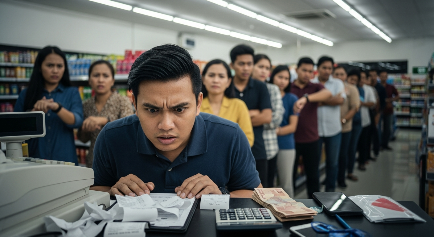 Rahasia Mencegah Kasir Curang & Antrean Mengular Saat Internet Mati di Toko Fisik